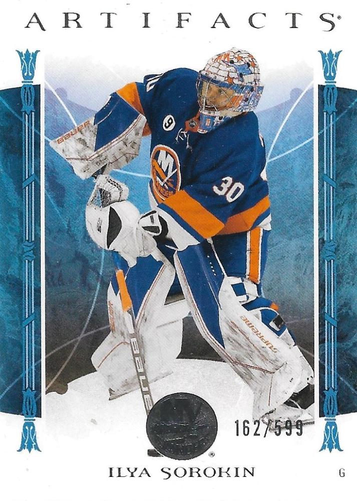 Ilya Sorokin #147 New York Islanders | 2022-23 Upper Deck Artifacts