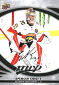 Spencer Knight #147 Florida Panthers | 2023-24 Upper Deck MVP Silver Script