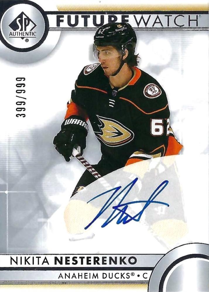 Nikita Nesterenko #147 Anaheim Ducks | 2023-24 SP Authentic