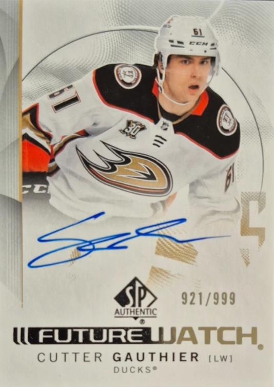 Cutter Gauthier #147 Anaheim Ducks | 2024-25 SP Authentic