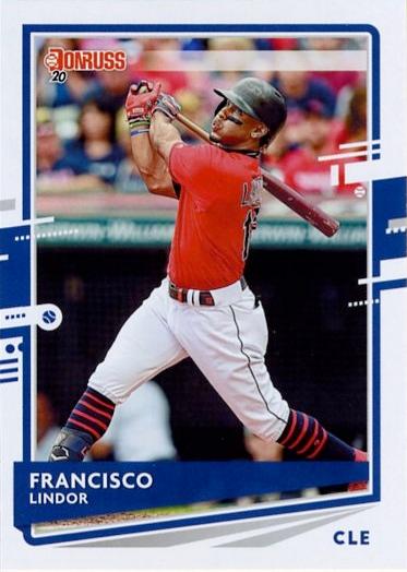 Francisco Lindor #148 Cleveland Indians | 2020 Donruss
