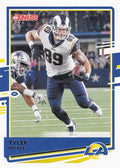 Tyler Higbee #148 Los Angeles Rams | 2020 Panini Donruss | NFL Football