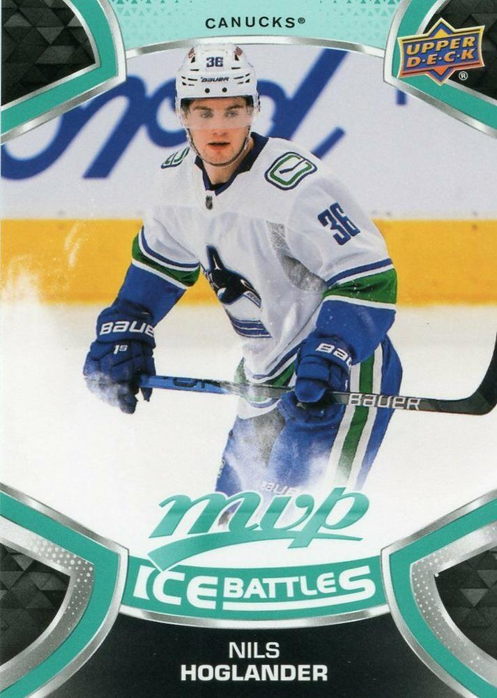 Nils Hoglander #148 Vancouver Canucks | 2021-22 Upper Deck MVP Ice Battles