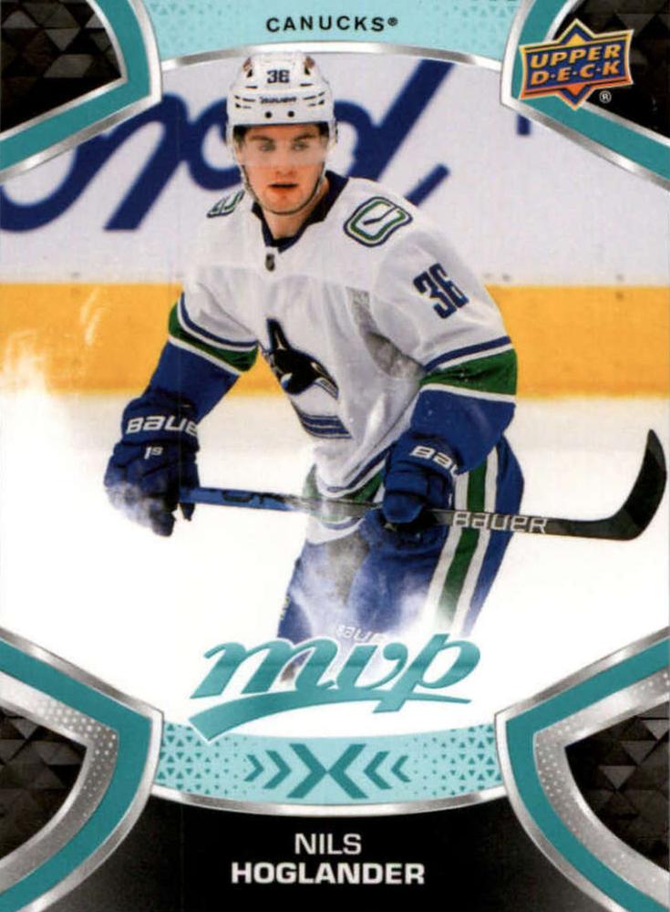 Nils Hoglander #148 Vancouver Canucks | 2021-22 Upper Deck MVP