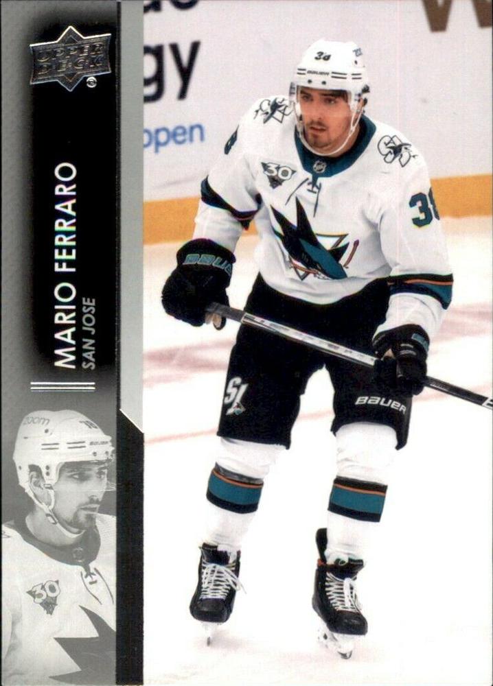 Mario Ferraro #148 San Jose Sharks | 2021-22 Upper Deck