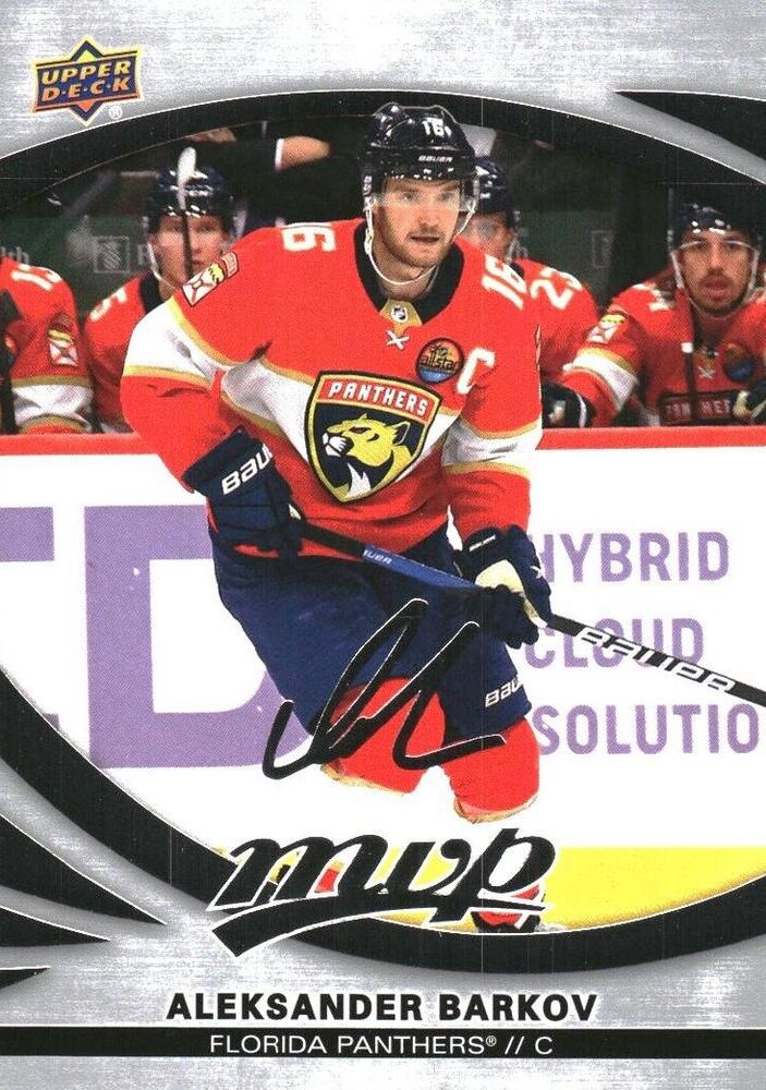 Aleksander Barkov #148 Florida Panthers | 2023-24 Upper Deck MVP Silver Script