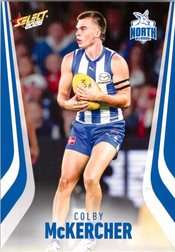 Colby McKercher #148 North Melbourne Kangaroos | 2026 Select AFL Footy Stars