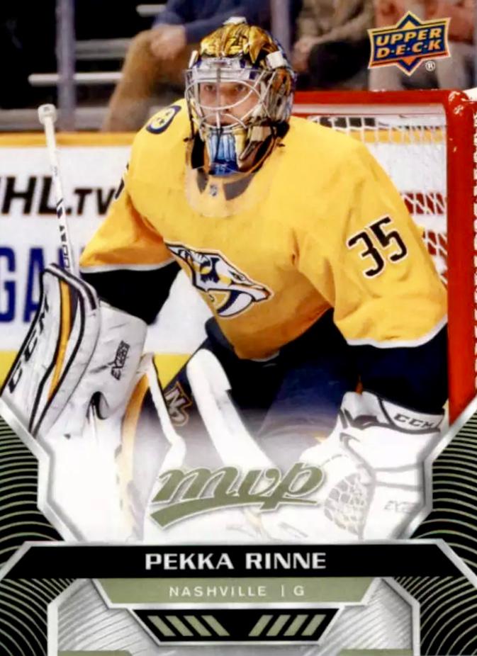Pekka Rinne #149 Nashville Predators | 2020-21 Upper Deck MVP