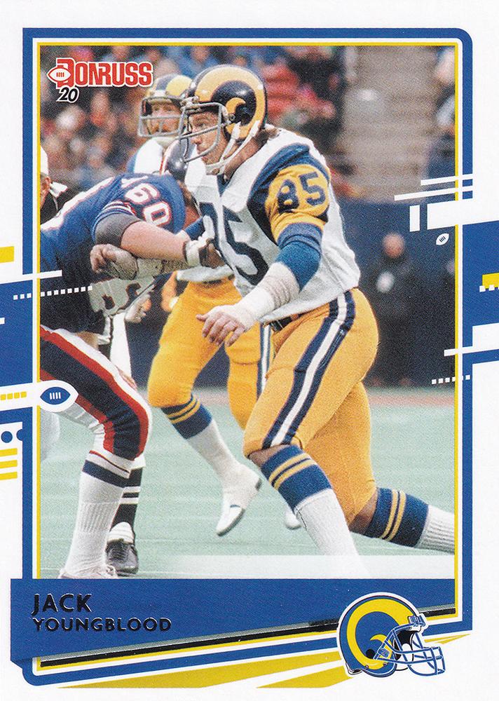 Jack Youngblood #149 Los Angeles Rams | 2020 Panini Donruss | NFL Football