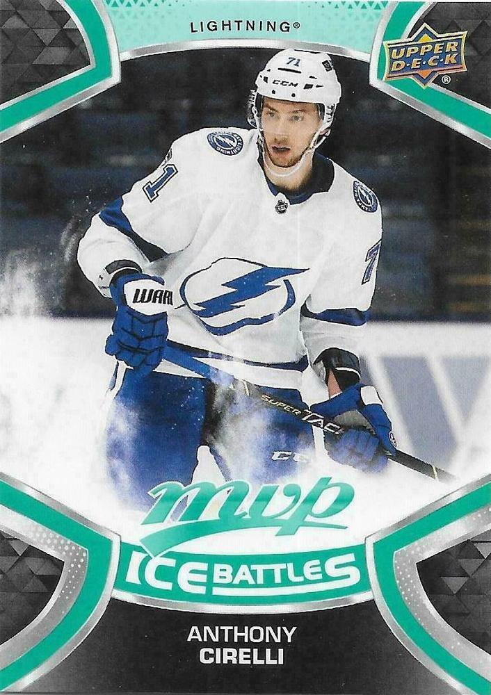 Anthony Cirelli #149 Tampa Bay Lightning | 2021-22 Upper Deck MVP Ice Battles