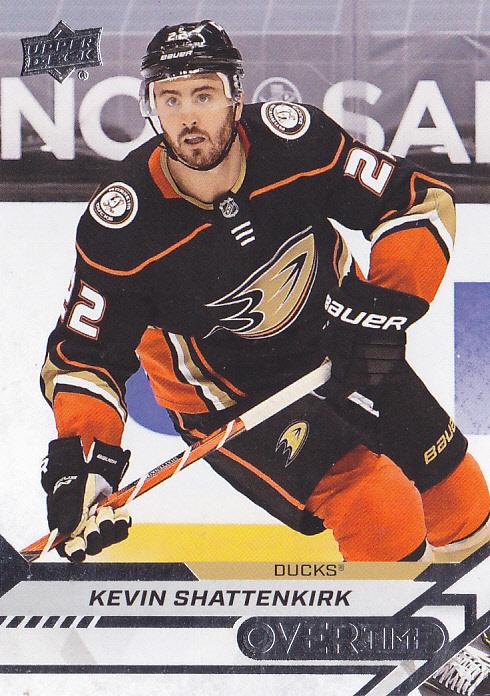 Kevin Shattenkirk #149 Anaheim Ducks | 2020-21 Upper Deck Overtime
