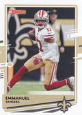 Emmanuel Sanders #14 New Orleans Saints | 2020 Panini Donruss | NFL Football