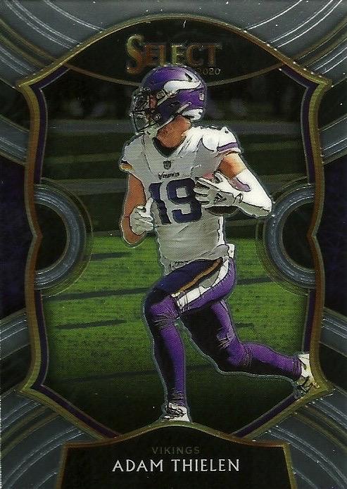 Adam Thielen #14 Minnesota Vikings | 2020 Panini Select |  | NFL Football