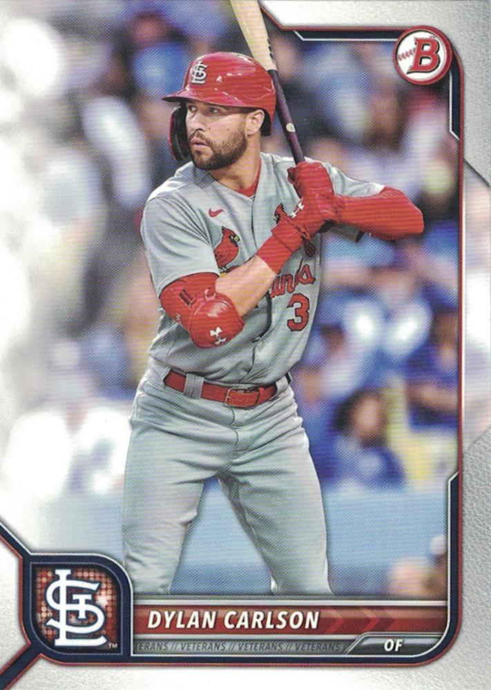 Dylan Carlson #14 St. Louis Cardinals | 2022 Bowman