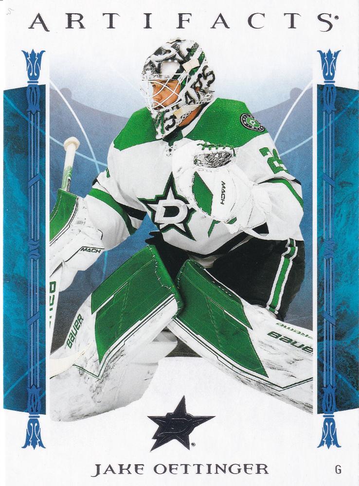 Jake Oettinger #14 Dallas Stars | 2022-23 Upper Deck Artifacts