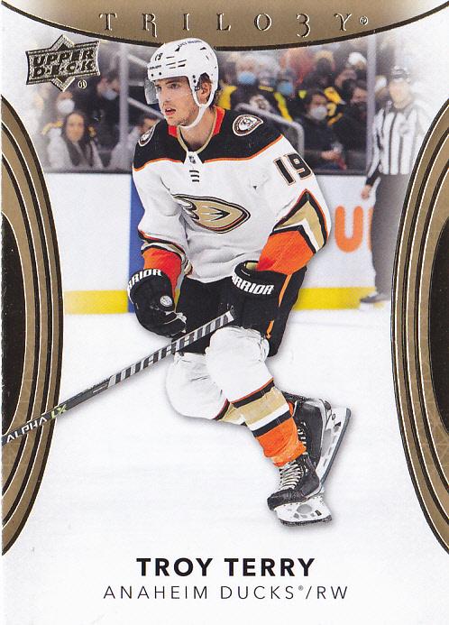 Troy Terry #14 Anaheim Ducks | 2022-23 Upper Deck Trilogy