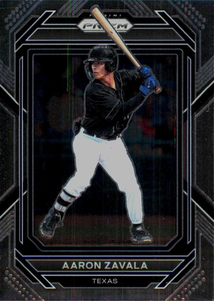 Aaron Zavala #14 Texas Rangers | 2023 Panini Prizm