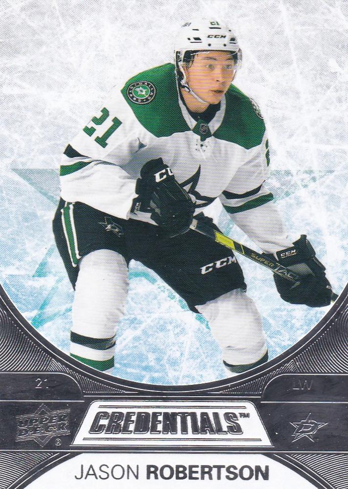Jason Robertson #14 Dallas Stars | 2021-22 Upper Deck Credentials