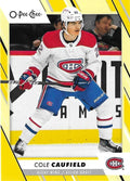 Cole Caufield #14 Montreal Canadiens | 2023-24 O-Pee-Chee Yellow Border