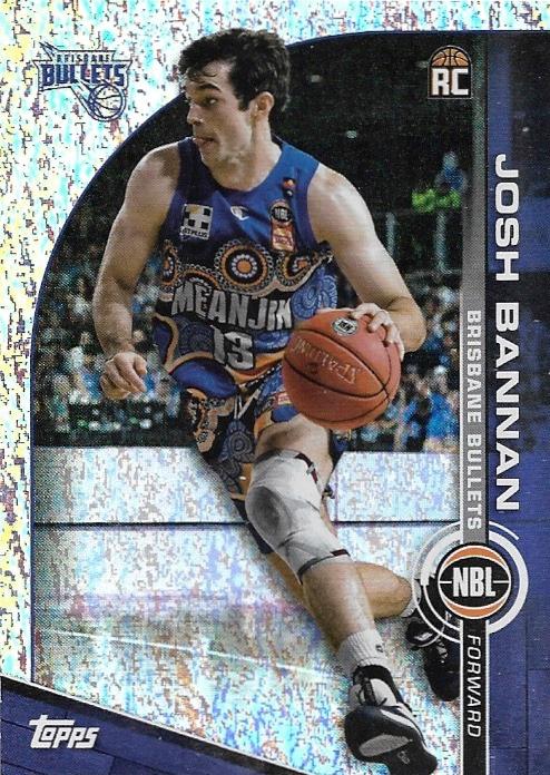 Josh Bannan #14 Brisbane Bullets | 2023-24 Topps NBL - Opal Parallel