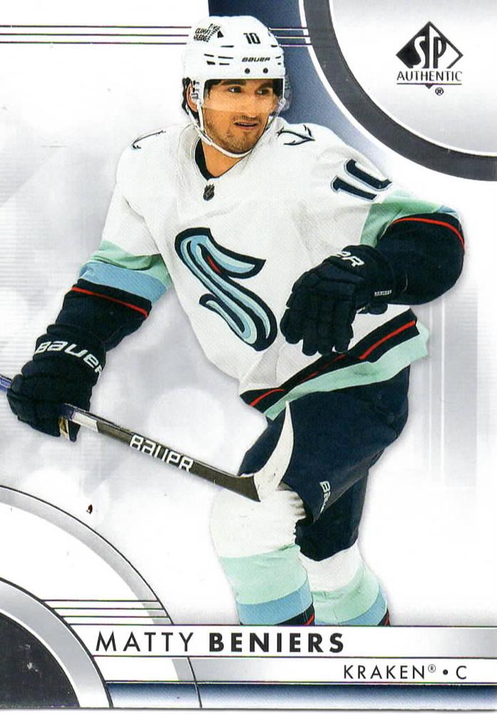 Matty Beniers #14 Seattle Kraken | 2023-24 SP Authentic