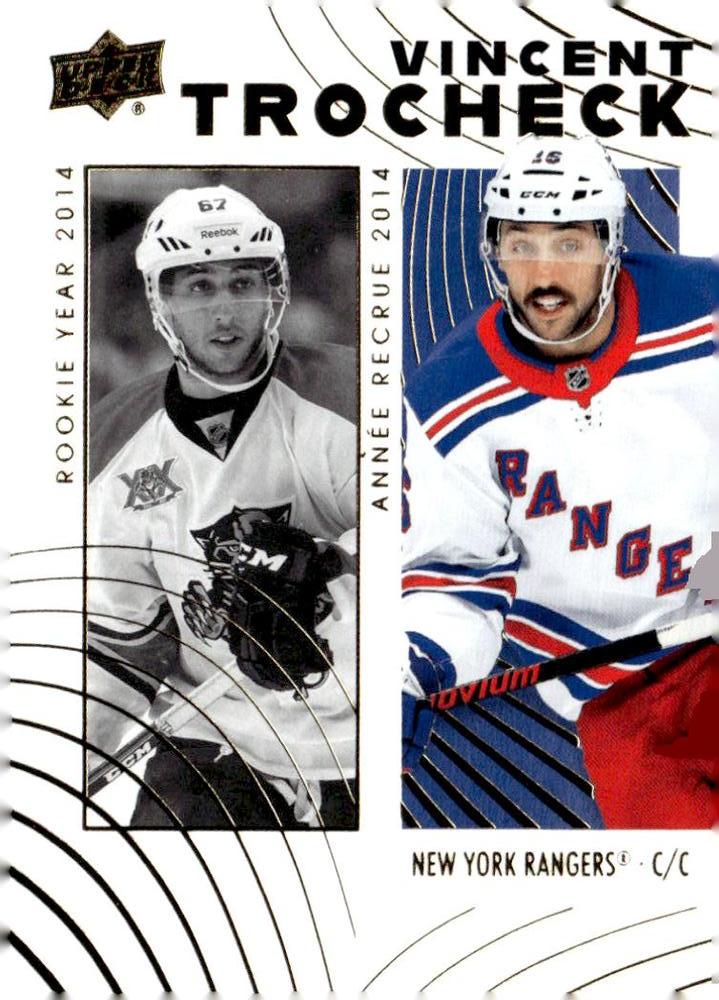 Vincent Trocheck #14 Edmonton Oilers | 2024-25 Upper Deck Tim Hortons Retrospective Rookies