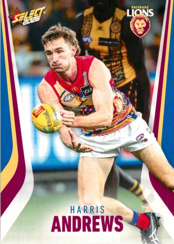 Harris Andrews #14 Brisbane Lions | 2026 Select AFL Footy Stars