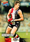 Justin Koschitzke #150 St. Kilda Saints | 2010 Select AFL Champions
