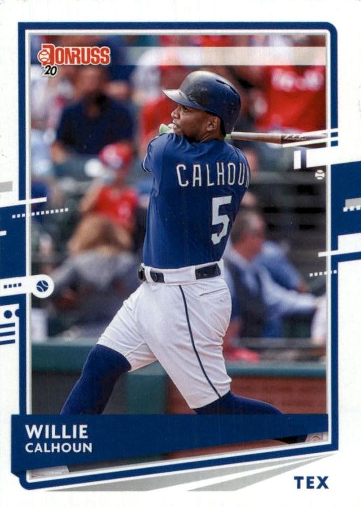Willie Calhoun #150 Texas Rangers | 2020 Donruss