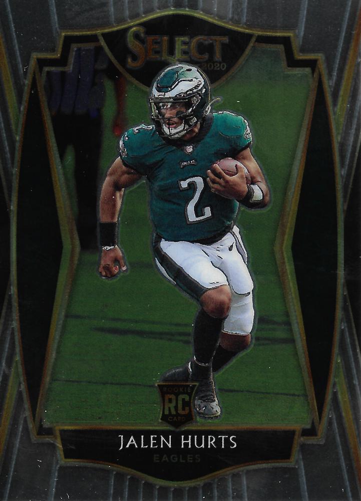 Jalen Hurts #150 Philadelphia Eagles | 2020 Panini Select |  | NFL Football
