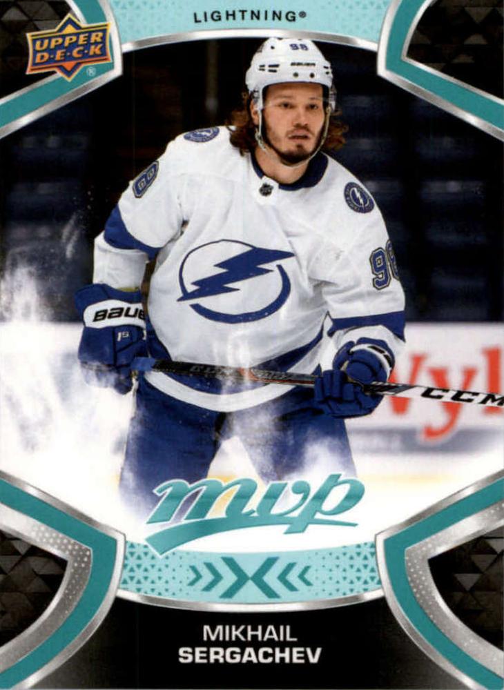 Mikhail Sergachev #150 Tampa Bay Lightning | 2021-22 Upper Deck MVP