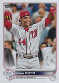 Juan Soto #150 Washington Nationals (Red backwards cap) | 2022 Topps