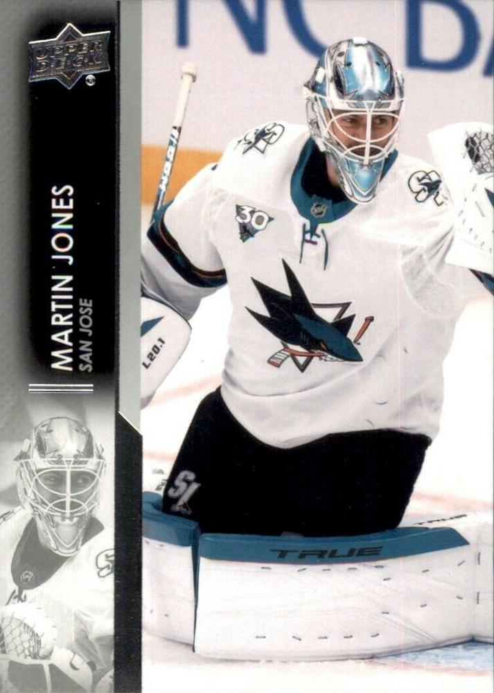 Martin Jones #150 San Jose Sharks | 2021-22 Upper Deck