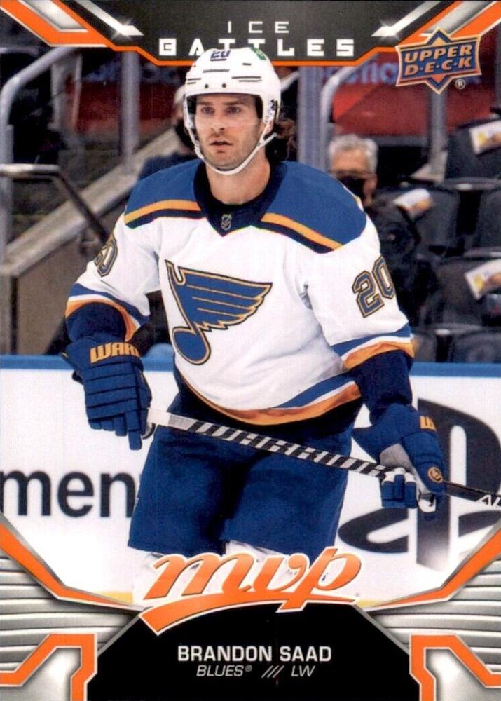 Brandon Saad #150 St. Louis Blues | 2022-23 Upper Deck MVP Ice Battles