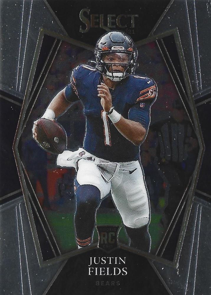 Justin Fields #150 Chicago Bears | 2021 Panini Select |  | NFL Football
