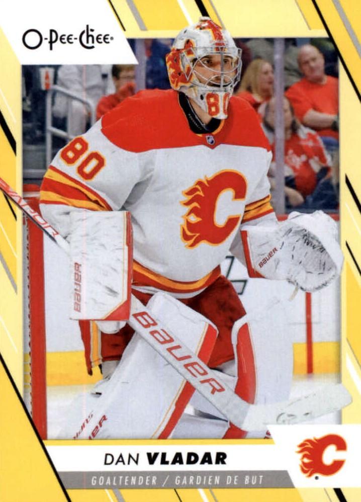 Dan Vladar #150 Calgary Flames | 2023-24 O-Pee-Chee Yellow Border