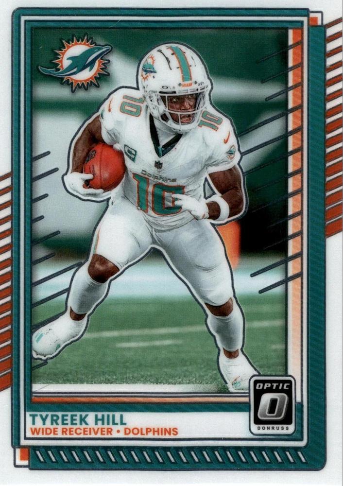 Tyreek Hill #150 Miami Dolphins | 2025 Donruss Optic | NFL Football