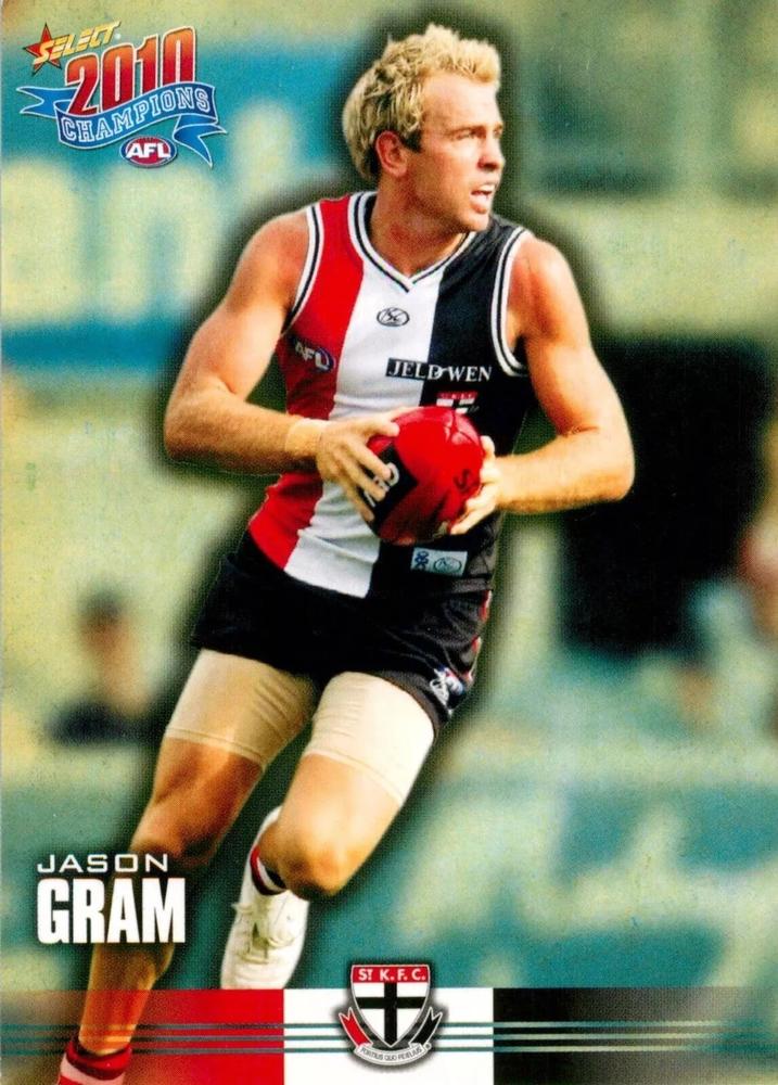 Jason Gram #151 St. Kilda Saints | 2010 Select AFL Champions