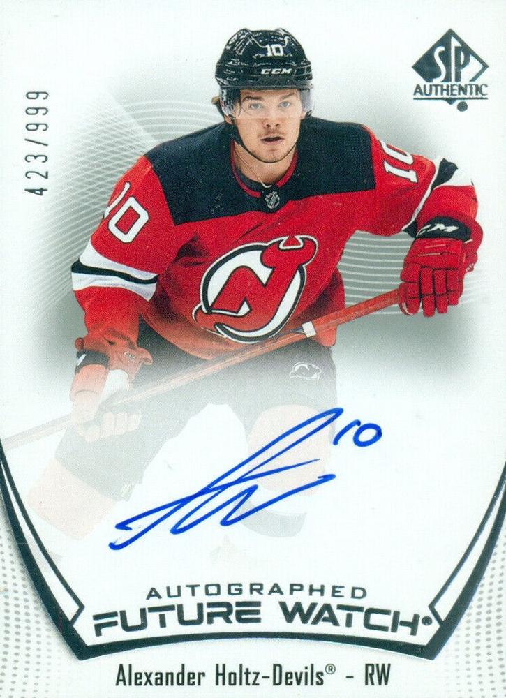 Alexander Holtz #151 New Jersey Devils | 2021-22 SP Authentic