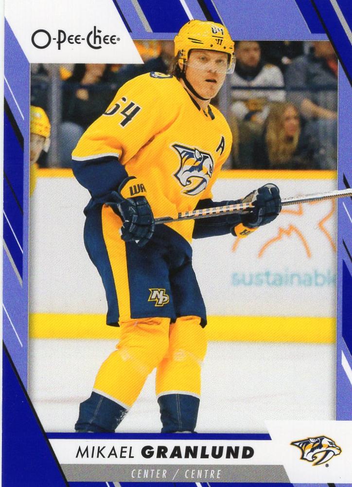 Mikael Granlund #151 Nashville Predators | 2023-24 O-Pee-Chee Blue Border