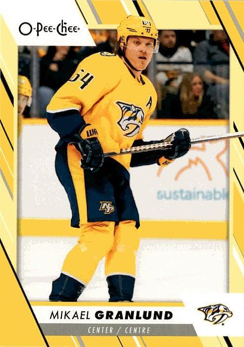 Mikael Granlund #151 Nashville Predators | 2023-24 O-Pee-Chee Yellow Border