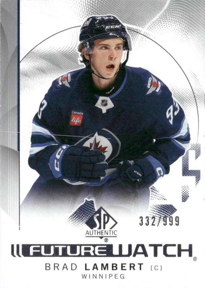 Brad Lambert #151 Winnipeg Jets | 2024-25 SP Authentic