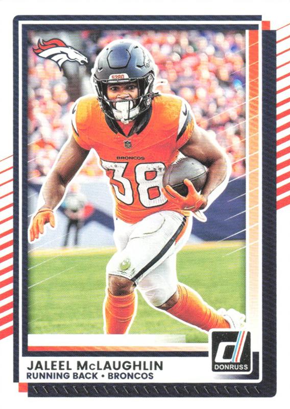 Jaleel McLaughlin #151 Denver Broncos | 2025 Donruss | NFL Football