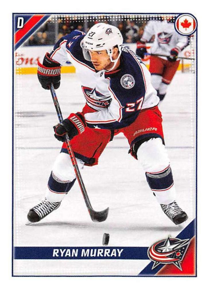 Ryan Murray #152 Columbus Blue Jackets | 2019-20 Topps NHL Sticker Collection