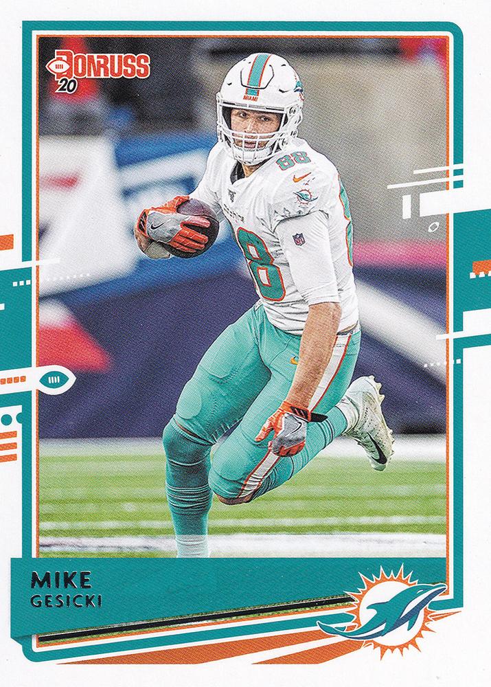 Mike Gesicki #152 Miami Dolphins | 2020 Panini Donruss | NFL Football