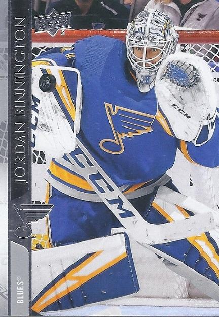 Jordan Binnington #152 St. Louis Blues | 2020-21 Upper Deck