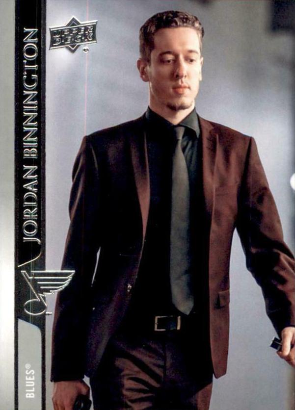 Jordan Binnington #152 St. Louis Blues | 2020-21 Upper Deck