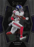 Kadarius Toney #152 New York Giants | 2021 Panini Select |  | NFL Football