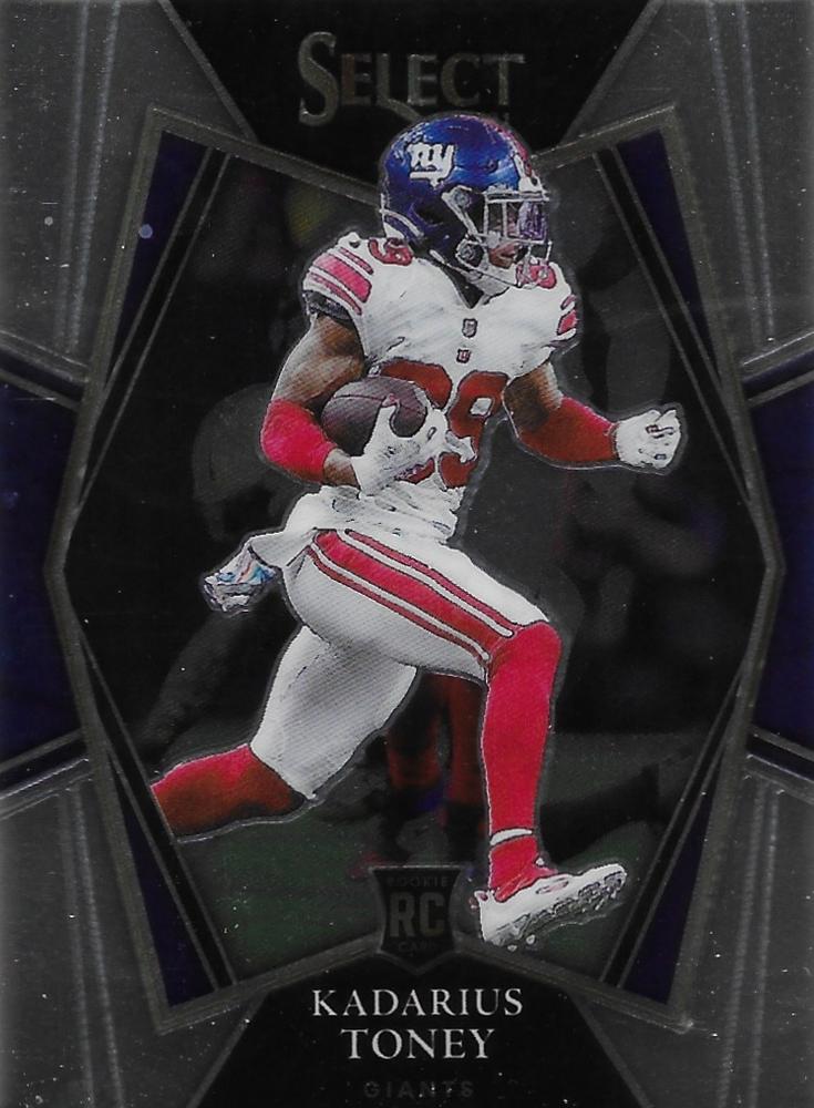 Kadarius Toney #152 New York Giants | 2021 Panini Select |  | NFL Football