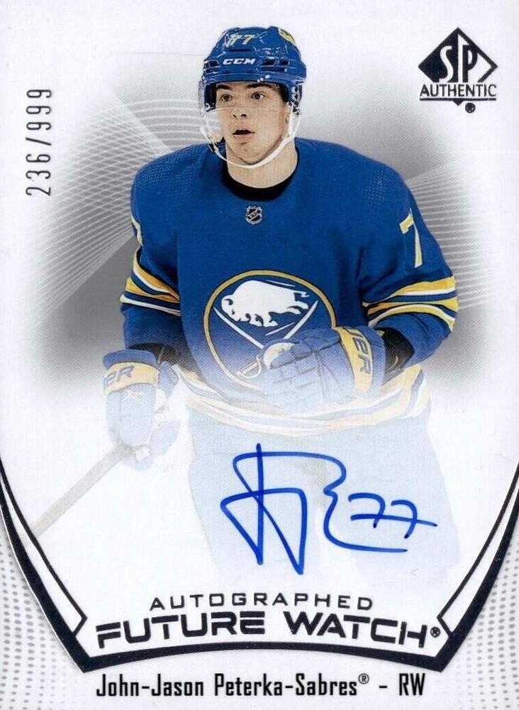 J.J. Peterka #152 Buffalo Sabres | 2021-22 SP Authentic